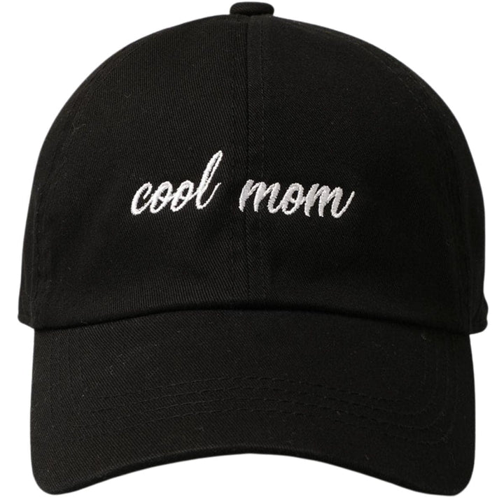 Cool Mom Embroidered Baseball Cap *MORE COLORS*