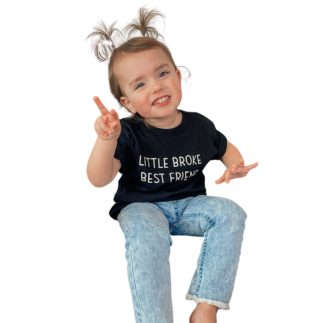 Little Broke Best Friend Kids Tee