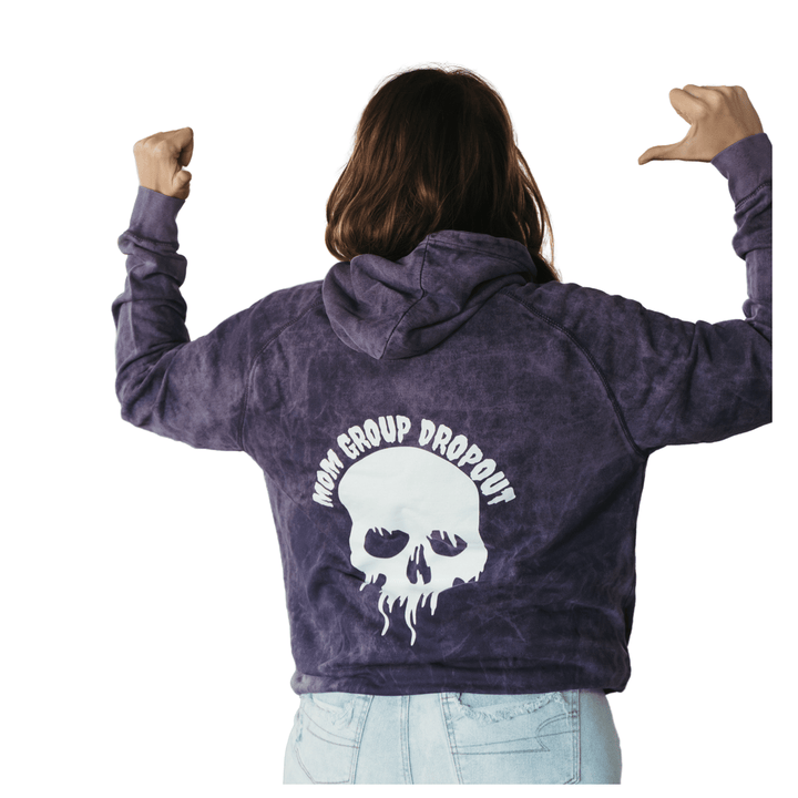 Mom Group Dropout Vintage Purple Hoodie (PREORDER)