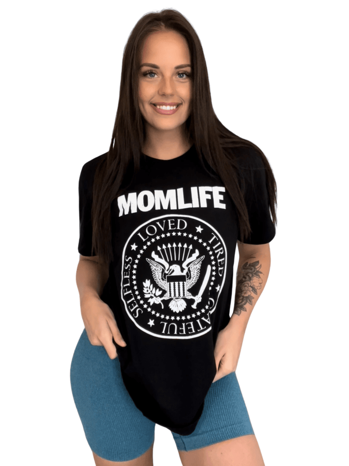 Momlife Band Tee