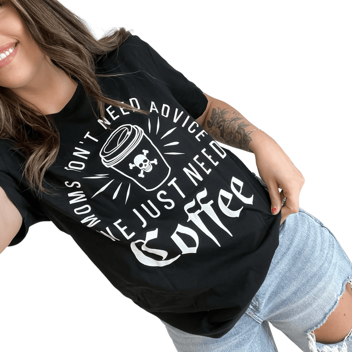 Moms Need Coffee Tee