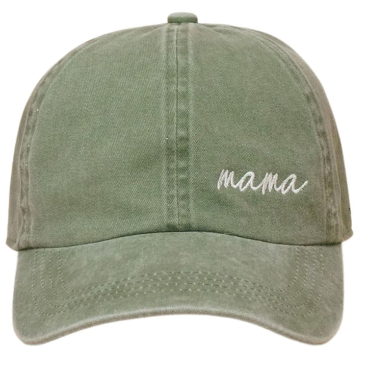 Mama Embroidered Baseball Cap *MORE COLORS* (PREORDER)