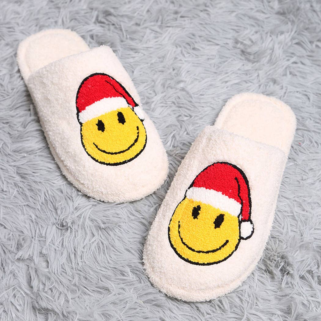 Santa Smiley Lounge Slippers