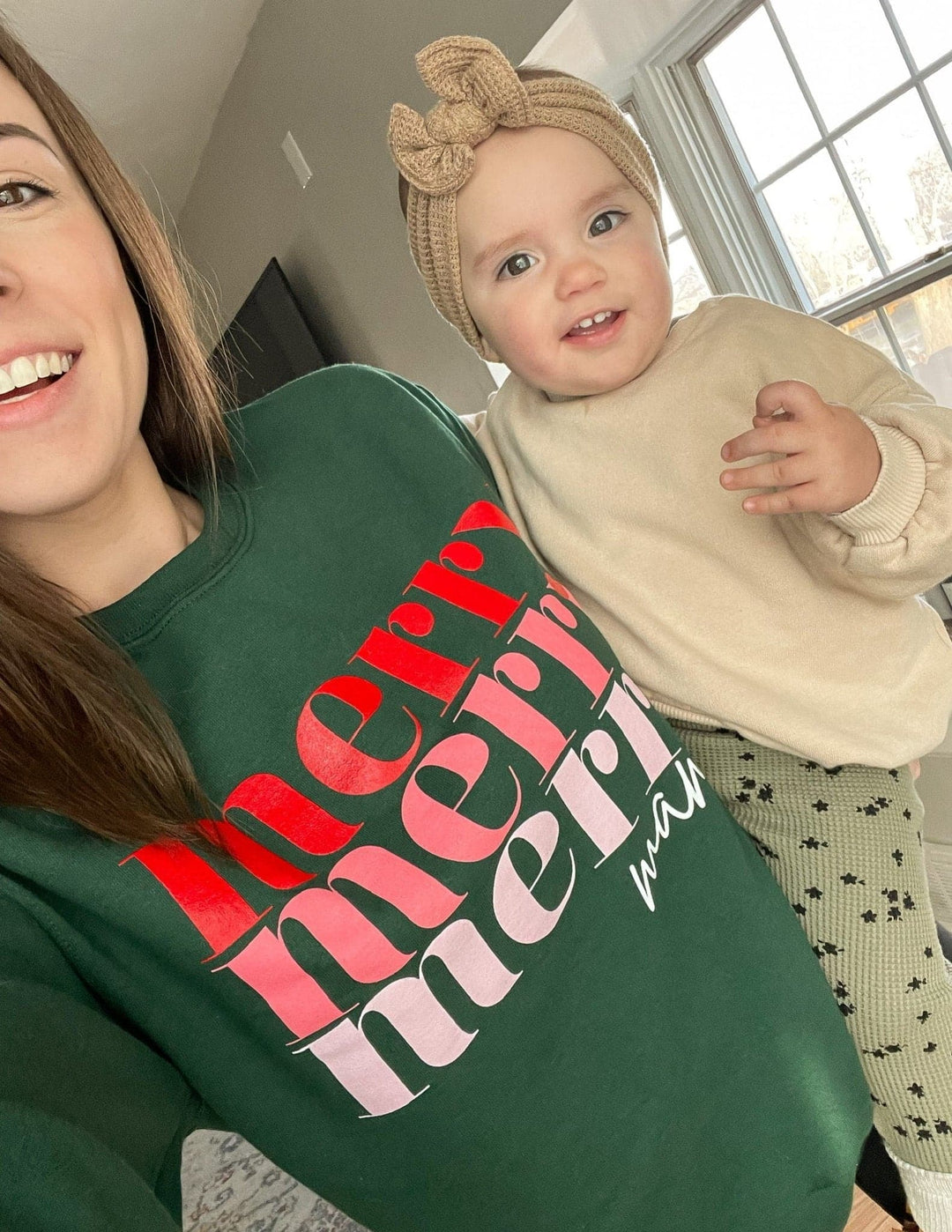 Merry Mama Ombre Sweatshirt