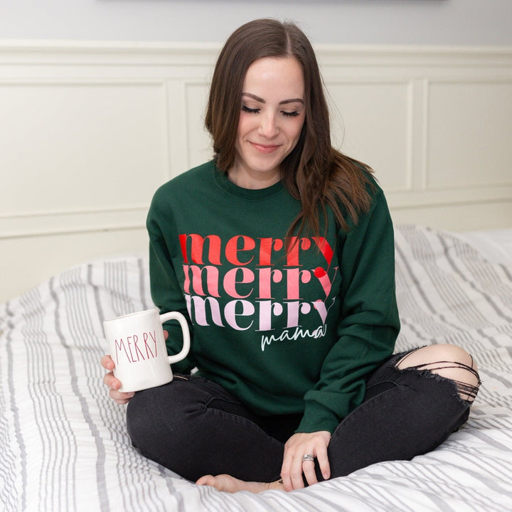 Merry Mama Ombre Sweatshirt