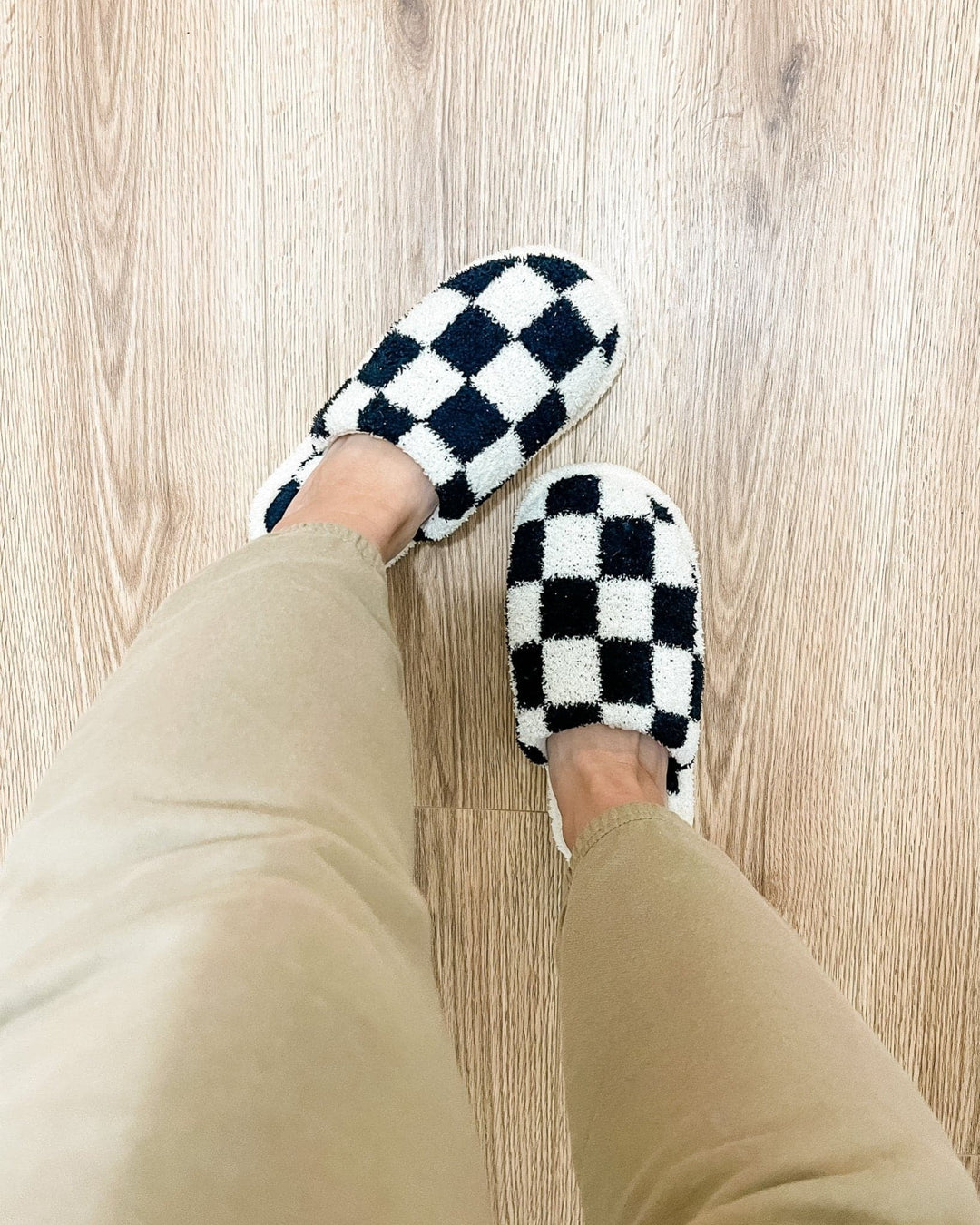 Checkerboard Lounge Slippers *MORE COLORS*