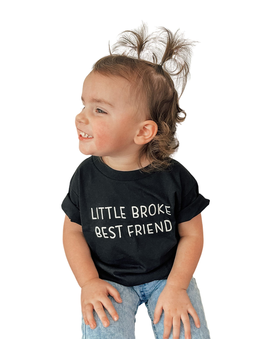 Little Broke Best Friend Kids Tee