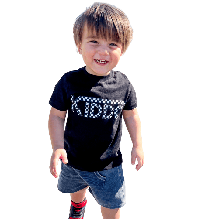 KIDDO Checkered Kids Tee