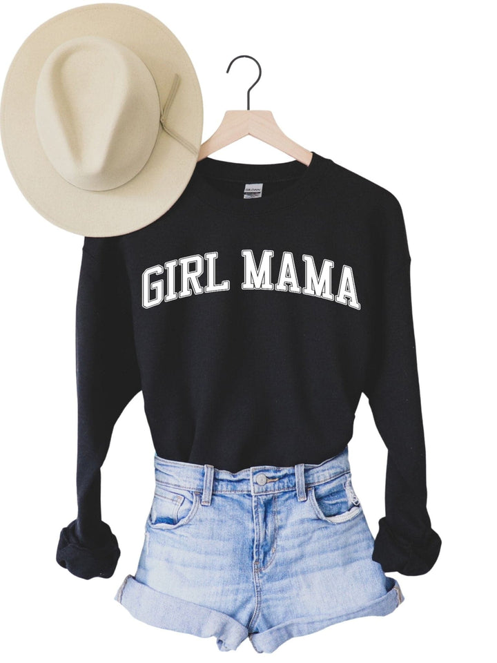 Girl Mama Collegiate Sweatshirt