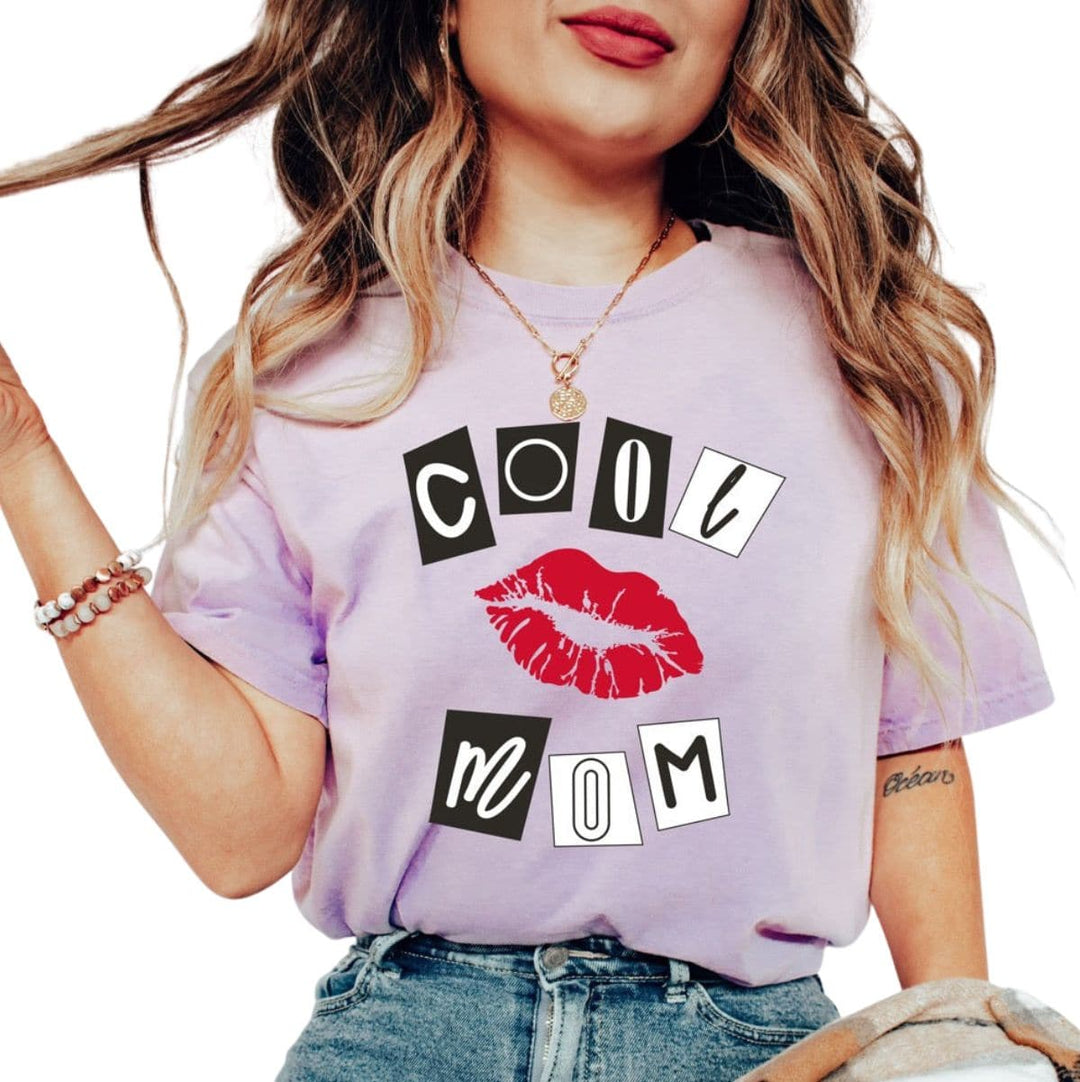 Cool Mom Burn Book Tee - Orchid