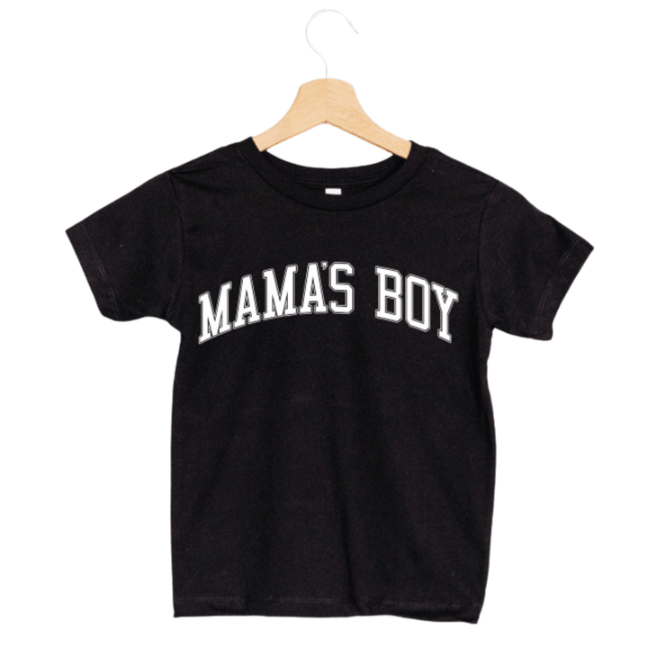 Mama's Boy Collegiate Kid’s Tee