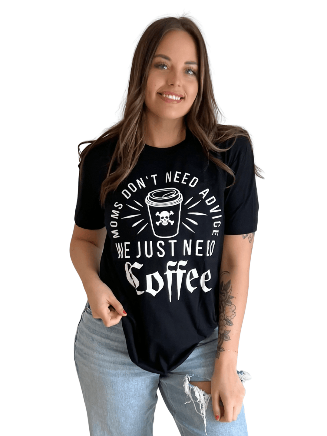 Moms Need Coffee Tee