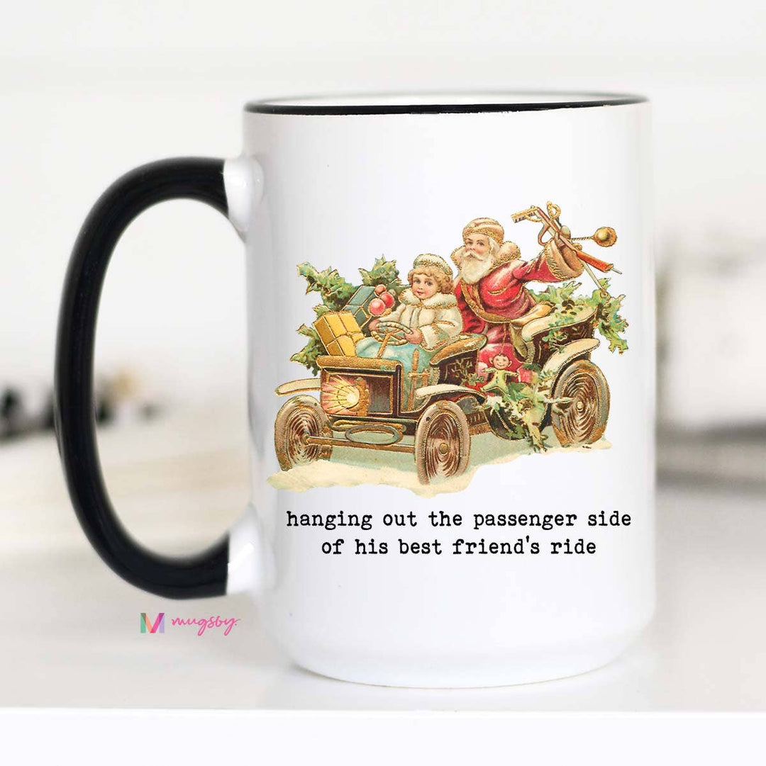 Hangin' Out The Passenger Side Mug