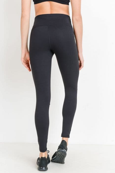 Highwaist Shredded Knee Leggings