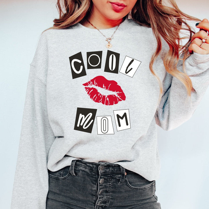 Cool Mom Burn Book Sweatshirt - Gray