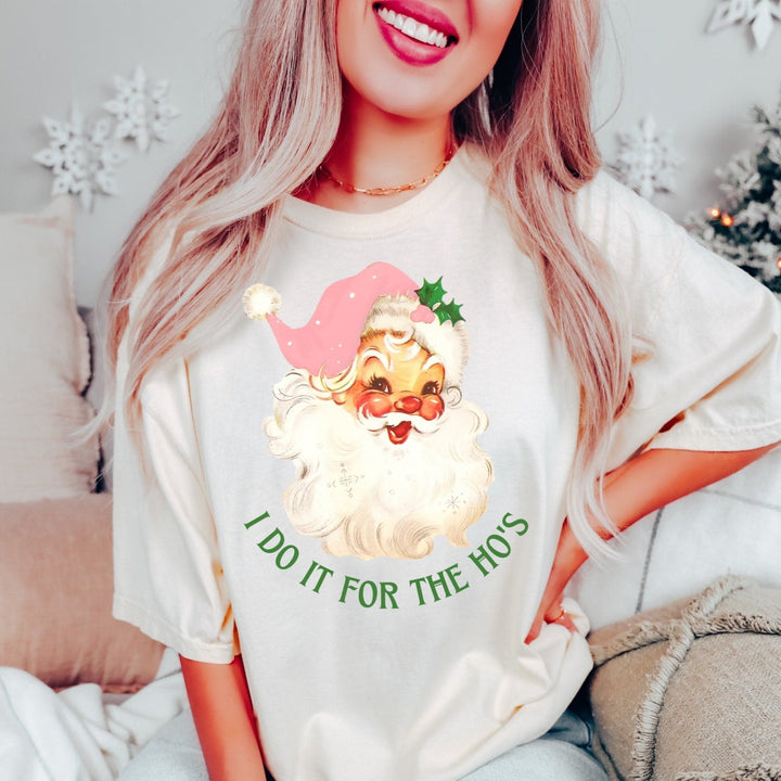 I Do It For The Ho's Tee - Ivory