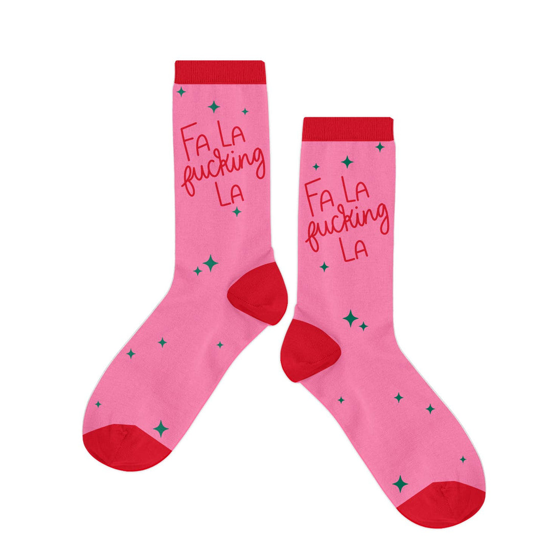 Holiday Socks - Fa La La