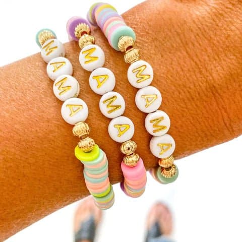 Mama Heishi Bracelet - Pastel Multicolor