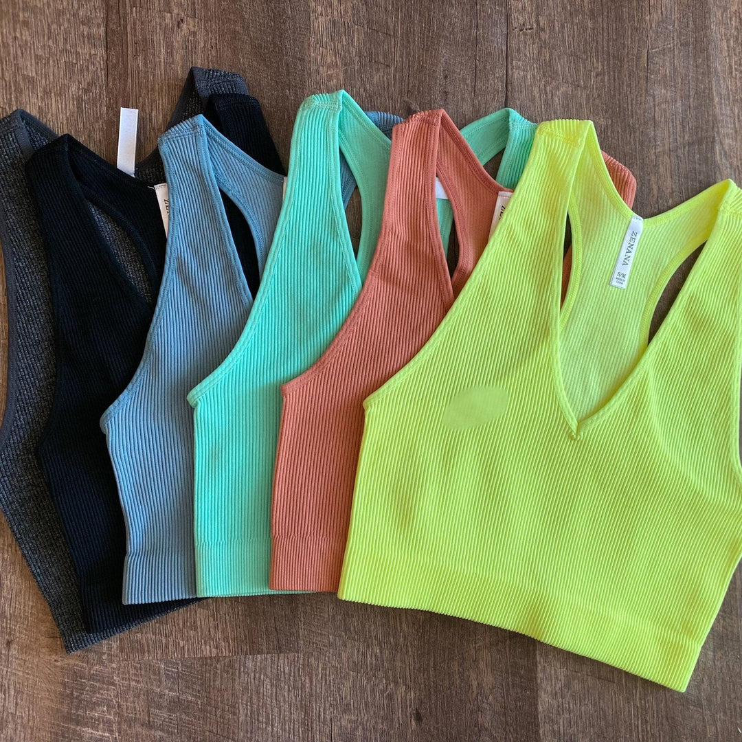 Quinn Ribbed Brami *MORE COLORS*