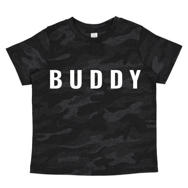 BUDDY Black Camo Kid's Tee