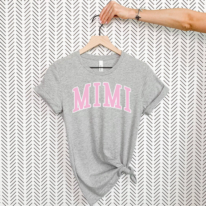 MIMI Collegiate Tee - Gray