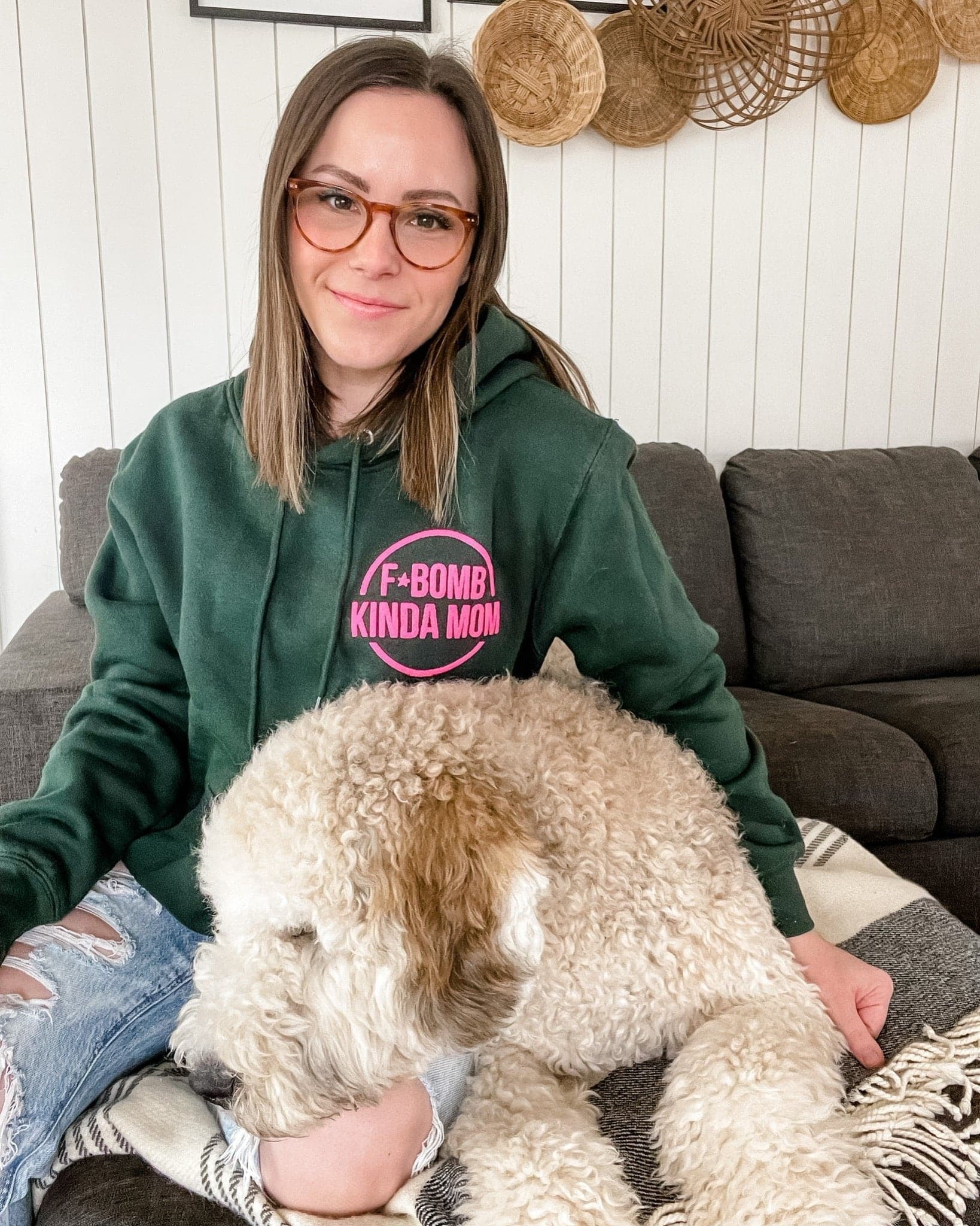 F bomb dog mom sale