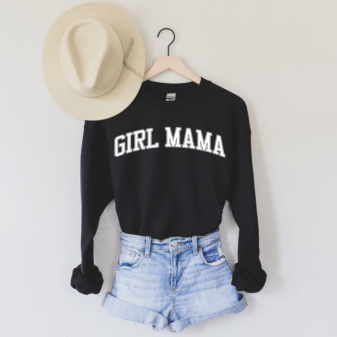 Girl Mama Collegiate Sweatshirt