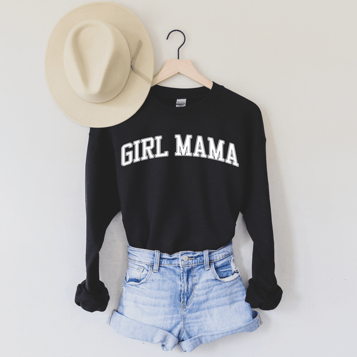 Girl Mama Collegiate Sweatshirt