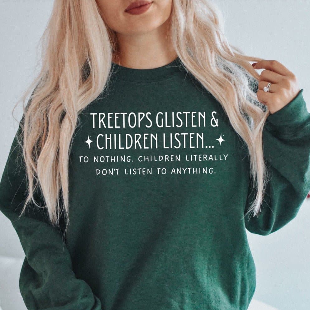 Treetops Glisten Sweatshirt