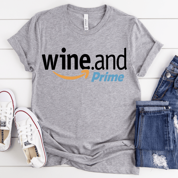 Wine and Prime Tee