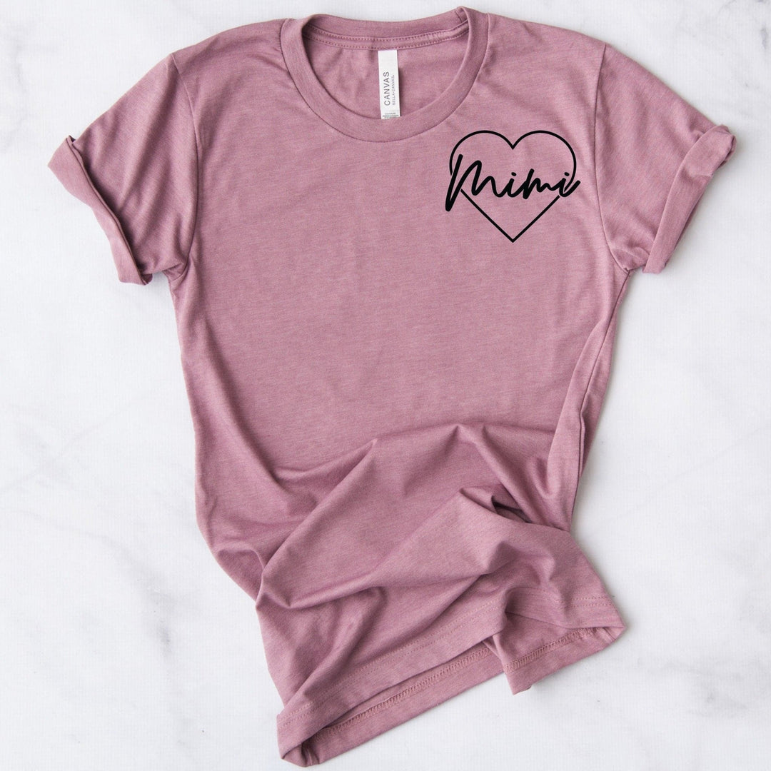 Mimi Icon Heather Orchid Tee