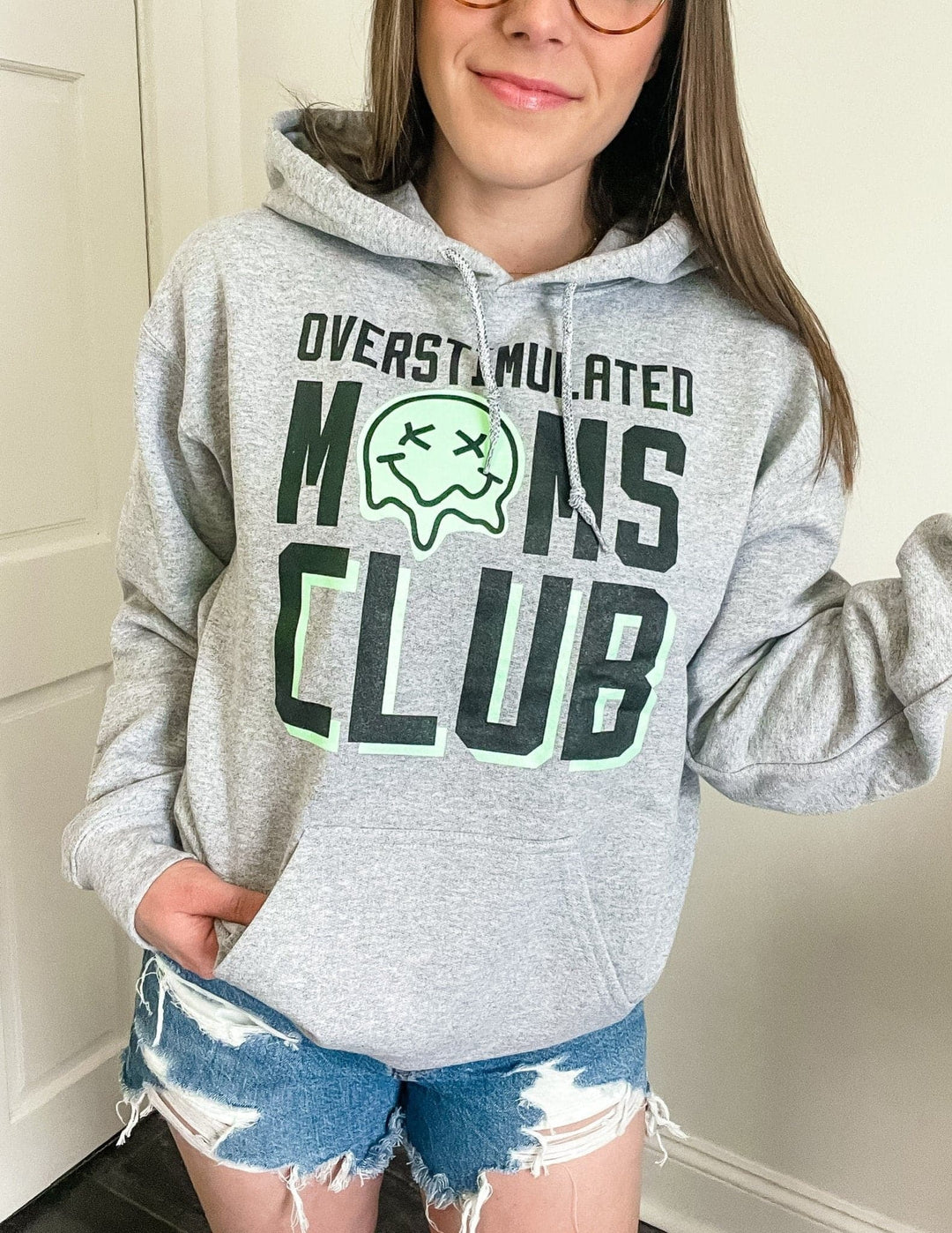 Overstimulated Moms Club Hoodie