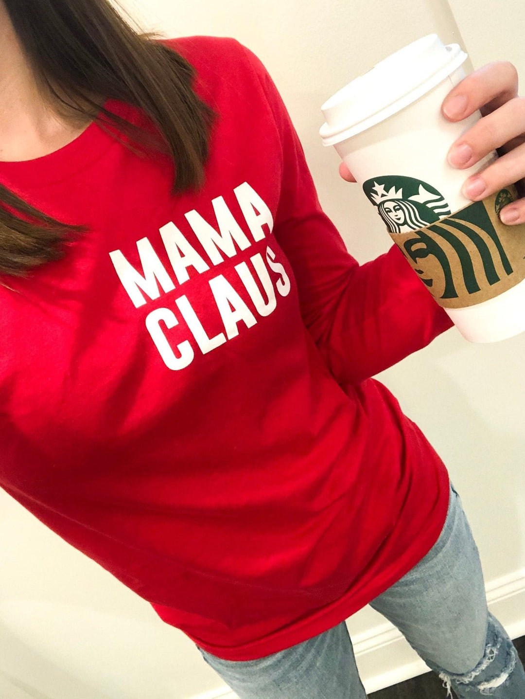 Mama Claus Long Sleeved Tee