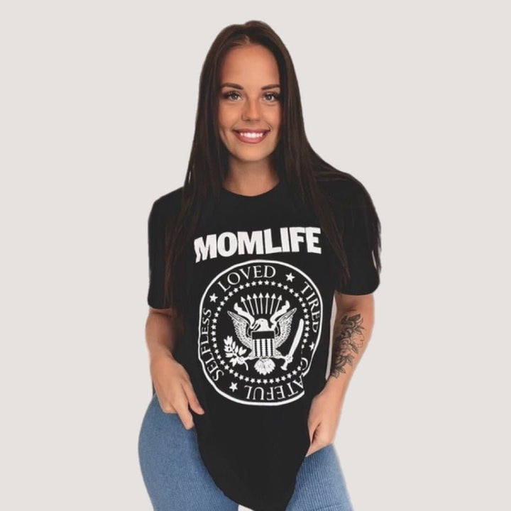 Momlife Band Tee