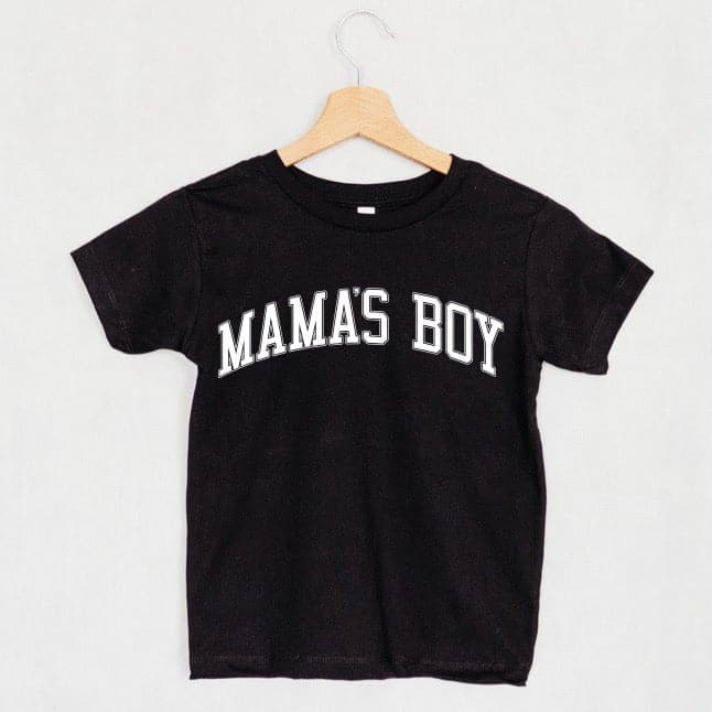 Mama's Boy Collegiate Kid’s Tee