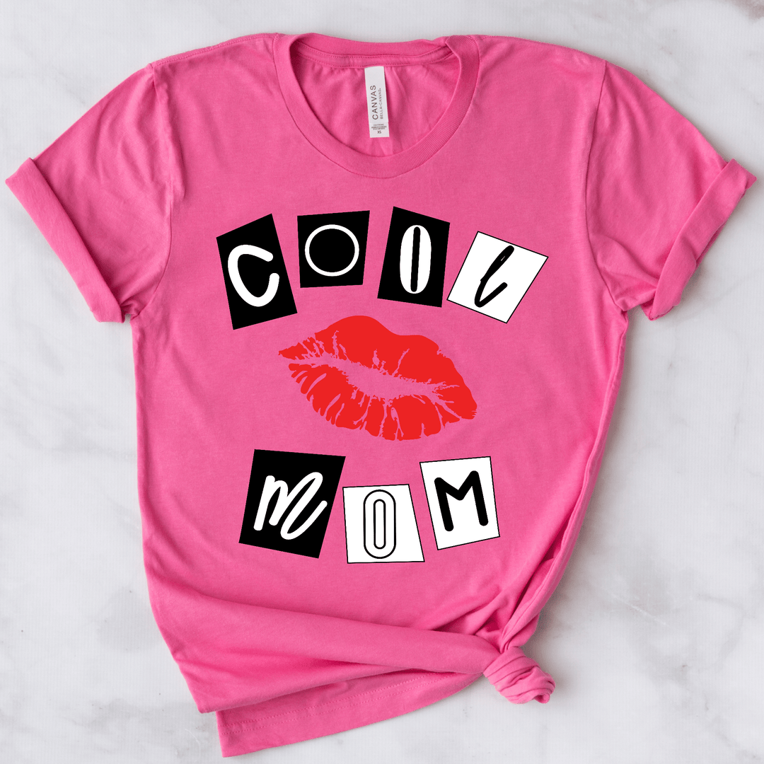 Cool Mom Burn Book Tee - Pink