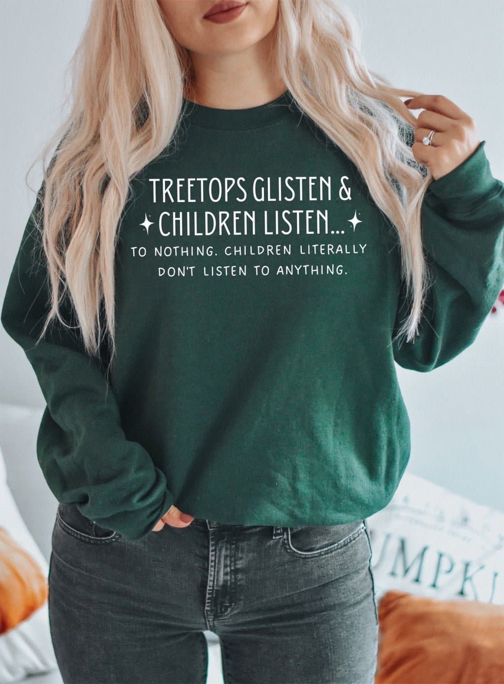 Treetops Glisten Sweatshirt