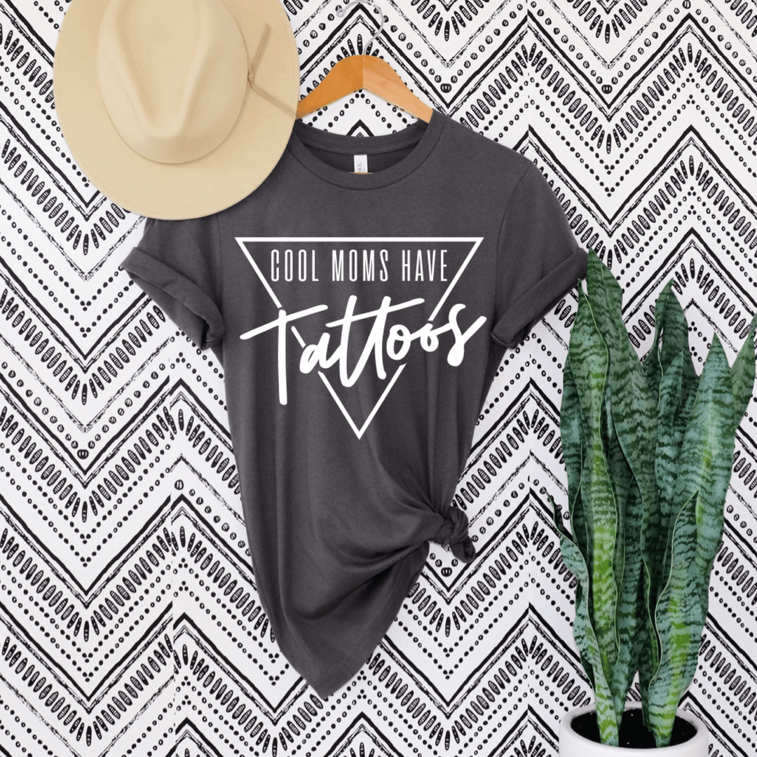 Cool Moms Have Tattoos Tee