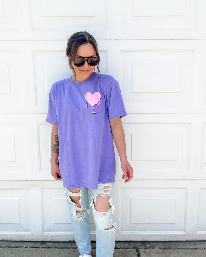 If Your Kid Bullies Mine Tee - Violet