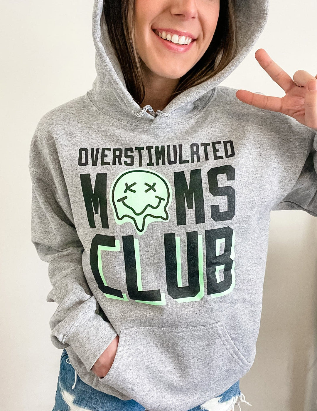 Overstimulated Moms Club Hoodie