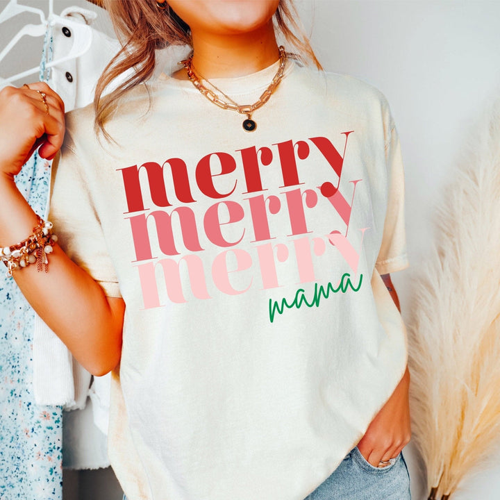 Merry Mama Ombre Tee - Ivory