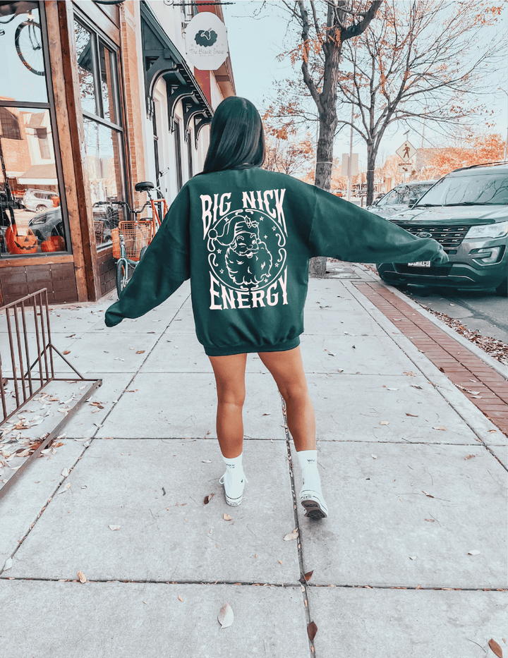 Big Nick Energy Sweatshirt - Forest