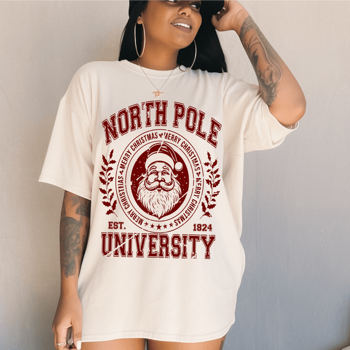 North Pole University Tee (PREORDER)