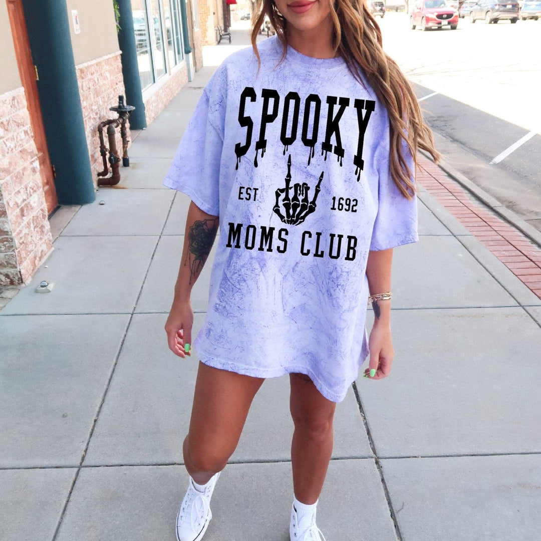 Spooky Moms Club Colorblast Tee