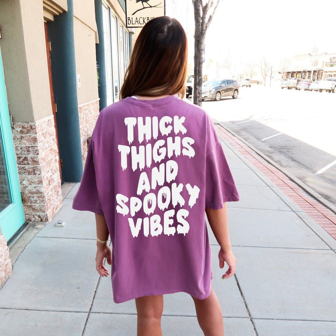 Thick Thighs & Spooky Vibes Tee